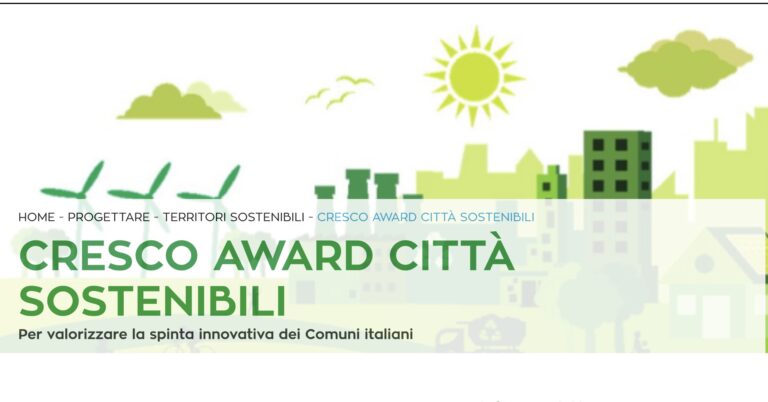 Cresco Award Città Sostenibili