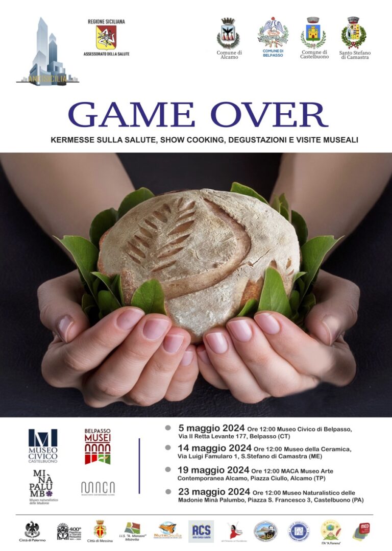 “Game Over”, primo appuntamento il 5 maggio a Belpasso (CT)