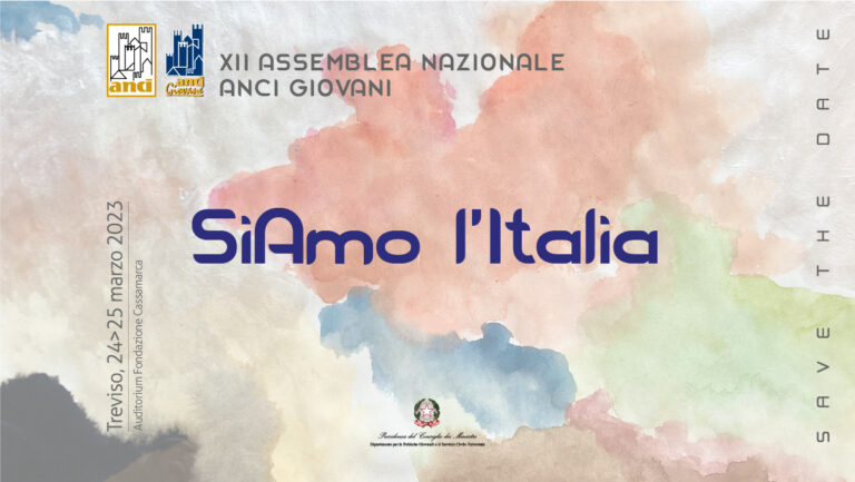 Il 24 e 25 marzo a Treviso “SiAmo l’Italia”, XII Assemblea annuale di Anci Giovani